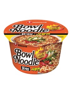 Nongshim Bowl Noodle Spicy Chicken 100g