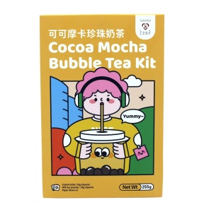 Tokimeki Bubble Tea Kit Cocoa Mocha Flavor 255g