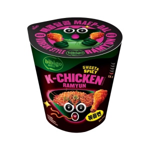 Bibigo Instant Stir-Fried Ramyun Cup K-Chicken Flavour 97.5g