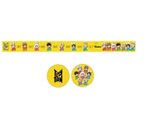 BTS Tiny Tan Washi Tape