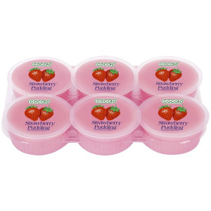 Cocon Strawberry Pudding with Nata de Coco 480g