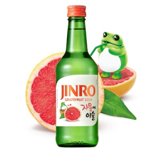 Jinro Soju Grapefruit 13% 350ml