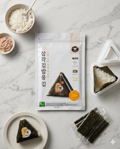 Manjun Double Roasted Onigiri Seaweed with Mold 24g