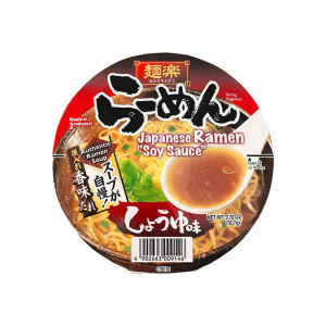Menraku Soy Sauce Ramen Cup 76.7g
