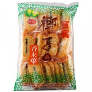 Ricecrackers coconut BIN BIN bg 150g