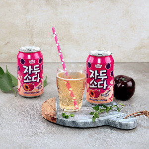 SFC Sparkling Plum Soda 350ml - Img 1