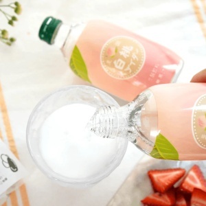 Tomomasu Peach Soda 300ml - Img 2