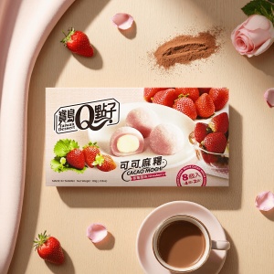 mochigo360ページ Cacao Mochi Strawberry Flavor 80g