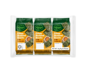 CJ Bibigo Crispy Seaweed Snacks Sesame (5g*3) 15g