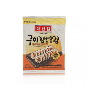 DaeCheon Roasted Laver for Sushi 22g (alge uscate pentru sushi)