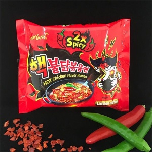 Hot Chicken Double Spicy Ramen 140g - Img 2