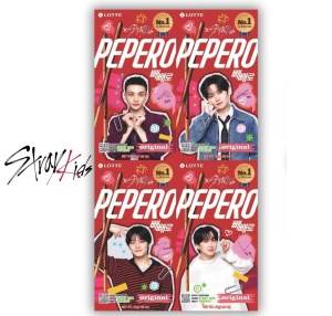 Lotte Pepero x Stray Kids "Chocolate" Limited Edition (random) 47g