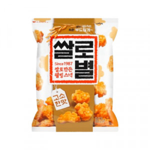 Lotte Rice Stars Snack 78g - Img 1