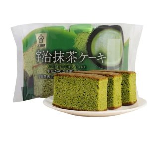 Sakura Seika Castella Cake Uji Matcha (3 Pieces) 120g - Img 2