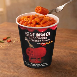 Semchorong Hot Chicken Flavored Flower Tteokkbokki 118g