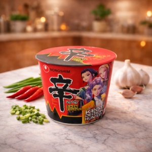 Shin Noodle Soup Big Bowl × KPop Demon Hunters 114g (Limited Edition)