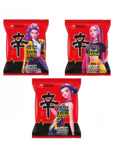 Shin Ramyun 120g × KPop Demon Hunters