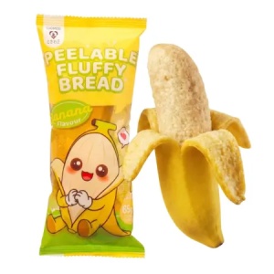 Tokimeki Peelable Bread Banana Flavor 65g - Img 2