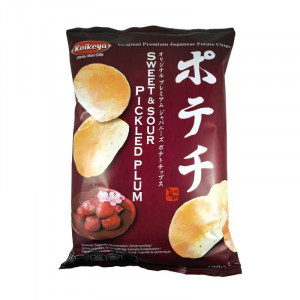 Koikeya Potato Chips Sweet & Sour Pickled Plum 100g