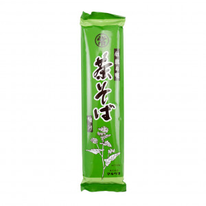 Marutsune Buckwheat Soba Noodles with Green Tea Flavor 250g
