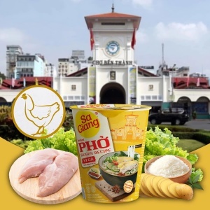 SaGiang Instant Pho with Chicken Flavor 50g - Img 2