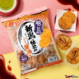Sanko Rice Crackers with Soy Sauce 126g