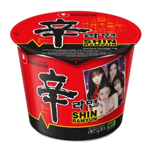 Shin Noodle Soup Big Bowl × AESPA 114g (Limited Edition) - Img 2
