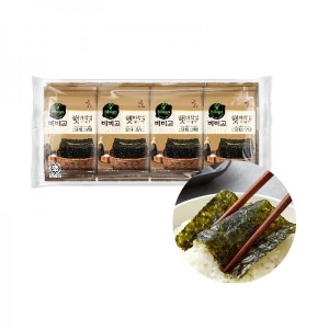 CJ Bibigo Roasted Seasoned Seaweed in Trays (5g*8) 40g