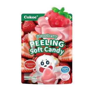Cokoc Peeling Soft Candy Strawberry 75g