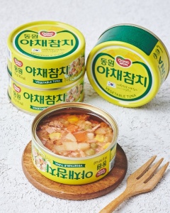 Dongwon Canned Tuna with Vegetables 135g - Img 1