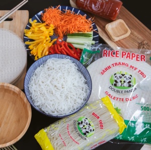 DOUBLE PANDA Rice paper 400g (22cm) - Img 2