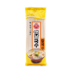 Ottogi Wheat Noodles (Wide) 500g