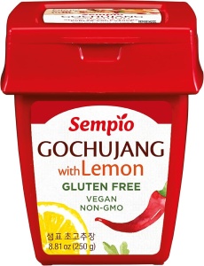 Sempio Gochujang Vegan Korean Chili Paste with Lemon Gluten Free 250g