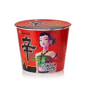 Shin Noodle Soup Big Bowl × KPop Demon Hunters 114g (Limited Edition) - Img 2
