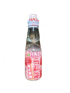 Hatakosen Ramune Lychee Soda 200ml