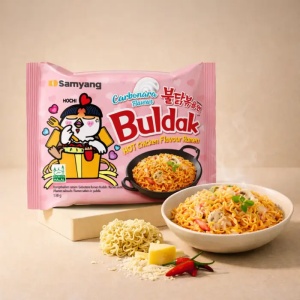 Hot Chicken Carbonara Ramyun Ramen 130g