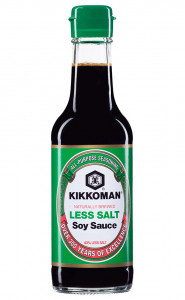 Kikkoman Less Salt Soy Sauce 150ml (Sos de Soia)