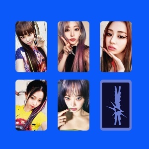 LeSserafim Photocards (5buc) - Spaghetti