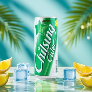 Lotte Chilsung Cider 250ml - Img 2