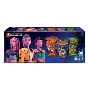 Nongshim K-Pop Demon Hunters Ramyun Cup Set 204g
