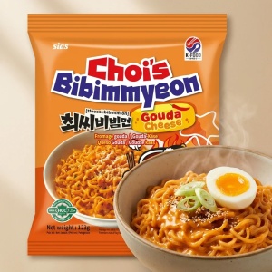 Sias Choi's Spicy Bibimmyeon Gouda Cheese 123g - Img 2