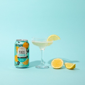 TEAZLE Sparkling Drink Citron 340ml - Img 1