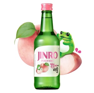Jinro Soju Peach 13% 350ml - Img 2