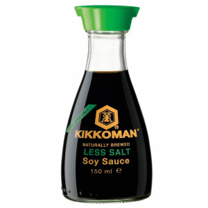 Less Salt Soy Sauce Kikkoman Dispencer 150ml (Sos de Soia)