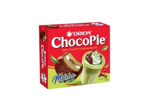 Orion Chocopie Matcha & Red beans 360g