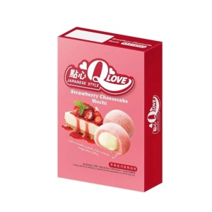 QLove Strawberry Cheesecake Deluxe Mochi 180g