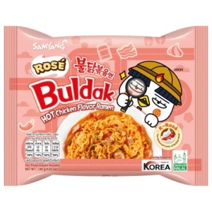 Samyang Buldak Ramen Rose Hot Chicken 140g - Img 1