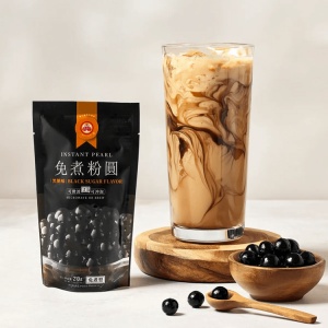 Tapioca Pearl Topping Black Sugar 210g