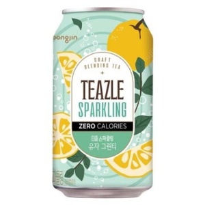 TEAZLE Sparkling Drink Citron 340ml - Img 2