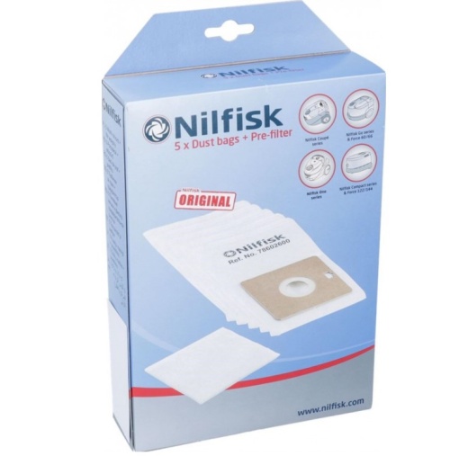 Set 5 saci aspirator Nilfisk, Original